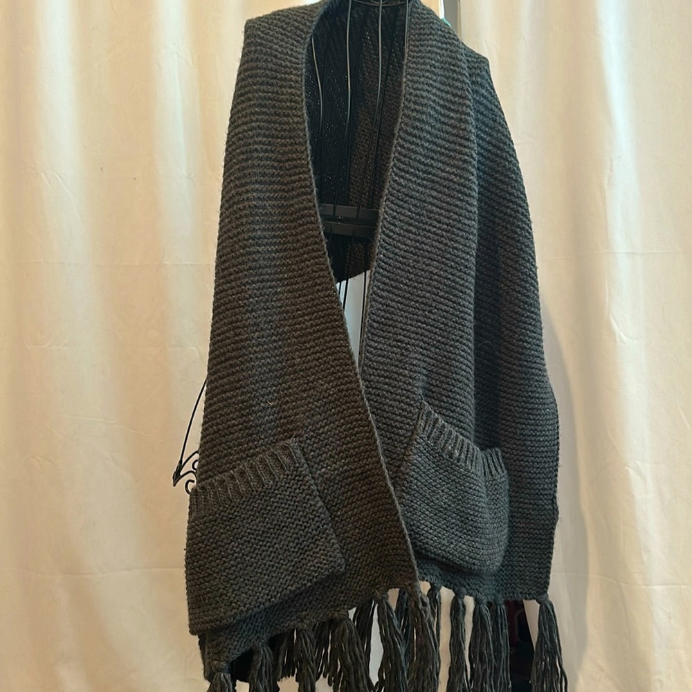 Anthropologie Pilcro shawl scarf.